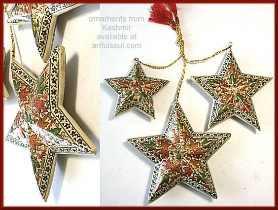 Kashmir Star Ornament #E