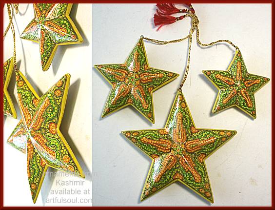 Kashmir Star Ornament #K
