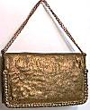Lixenberg Light Chocolate Leather Evening Bag