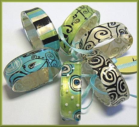 Orna Lalo Ocean Napkin Rings Set