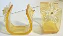 Lalo Amber Flower Napkin Holder