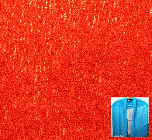 Lost River Long Knit Scarf, Guava