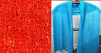 Lost River Long Knit Scarf, Guava