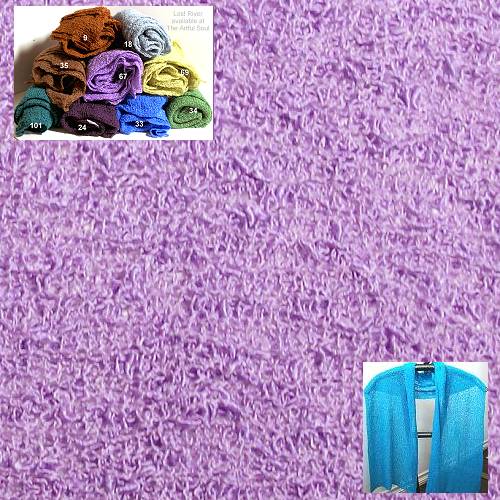 Lost River Long Knit Scarf, Iris