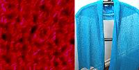 Lost River Long Knit Scarf, Pomegranite