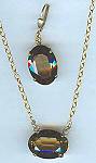 La Vie Golden Smoky Quartz Set