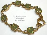 La Vie Golden Celadon Bracelet