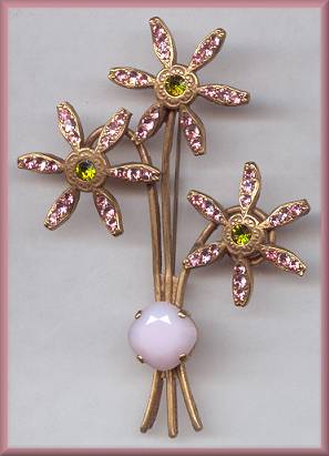 La Vie Golden Pink Pin