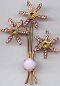 La Vie Golden Pink Pin