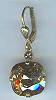 La Vie Golden Champagne Crystal Earrings