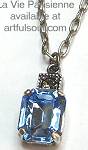 La Vie Light Sapphire Crystal Pendant