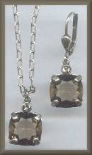 La Vie Smokey Quartz Crystal Set