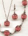 La Vie Medium Coral Crystal Set