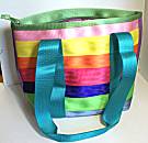 Maggie Bags Multicolor Zip Tote