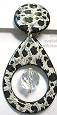 MAM Grand Opening Gray Leopard Earrings