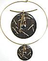 MAM Sunset Brown/Black Necklace