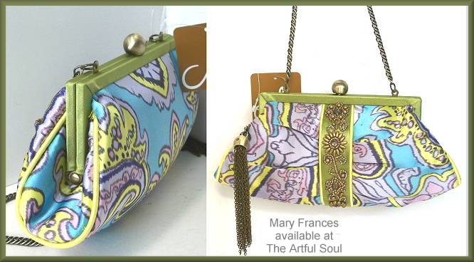 Mary Frances Aria Pastel Clutch