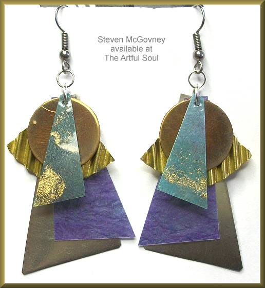 McGovney Big Angles Corrugated Earrings