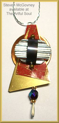 McGovney Red Corrugated Pendant