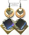 McGovney Corrugated Circle Holes Earrings