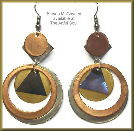 McGovney Big Ring Holes Earrings