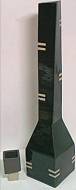 Second Sole Black Hopper Vase