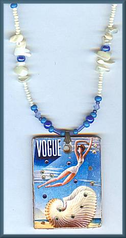 Ashley Francesca Vogue Leather Necklace