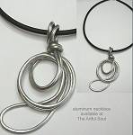 Loopy Aluminum Pendant