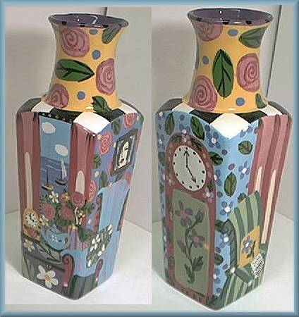 Anagram 4-Sided Vase