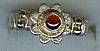 Mary Asquith Garnet Flower Ring