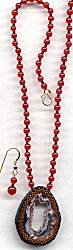Daphne Gould Geode Necklace Set