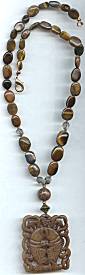 Brown Jade Necklace