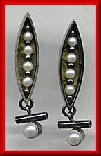 Susan Kinzig Pearl Earrings