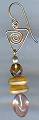 Lorelei Peach/Beige Earrings