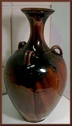 Mehr Tenmoku Handled Vessel
