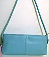 Sue Huston Small Sky Blue Shoulder Clutch