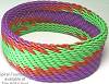 Spiral Phone Wire Bangle