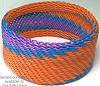 Spiral Phone Wire Bangle
