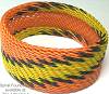 Spiral Phone Wire Bangle