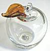 Crystal Glass Apple
