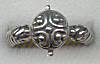 Mystical Madness Tall Silver Ring
