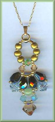 Margo Lake Green Necklace