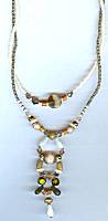 Margo Ivory Brown Necklace