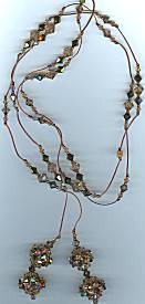 Margo Champagne Crystal Rope