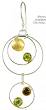 Michou Open Circles Earrings