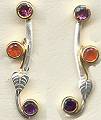 Michou Jeweled Vine Earrings