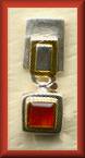 Michou Fiery Geometrics Earrings