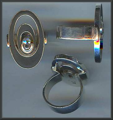Michou Ellyptical Ring
