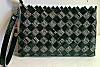 Nahui Ollin Rosy Cheeks Black Wristlet