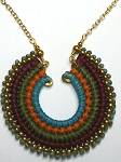Nakamol Berry/Multi Semi-Circle Necklace